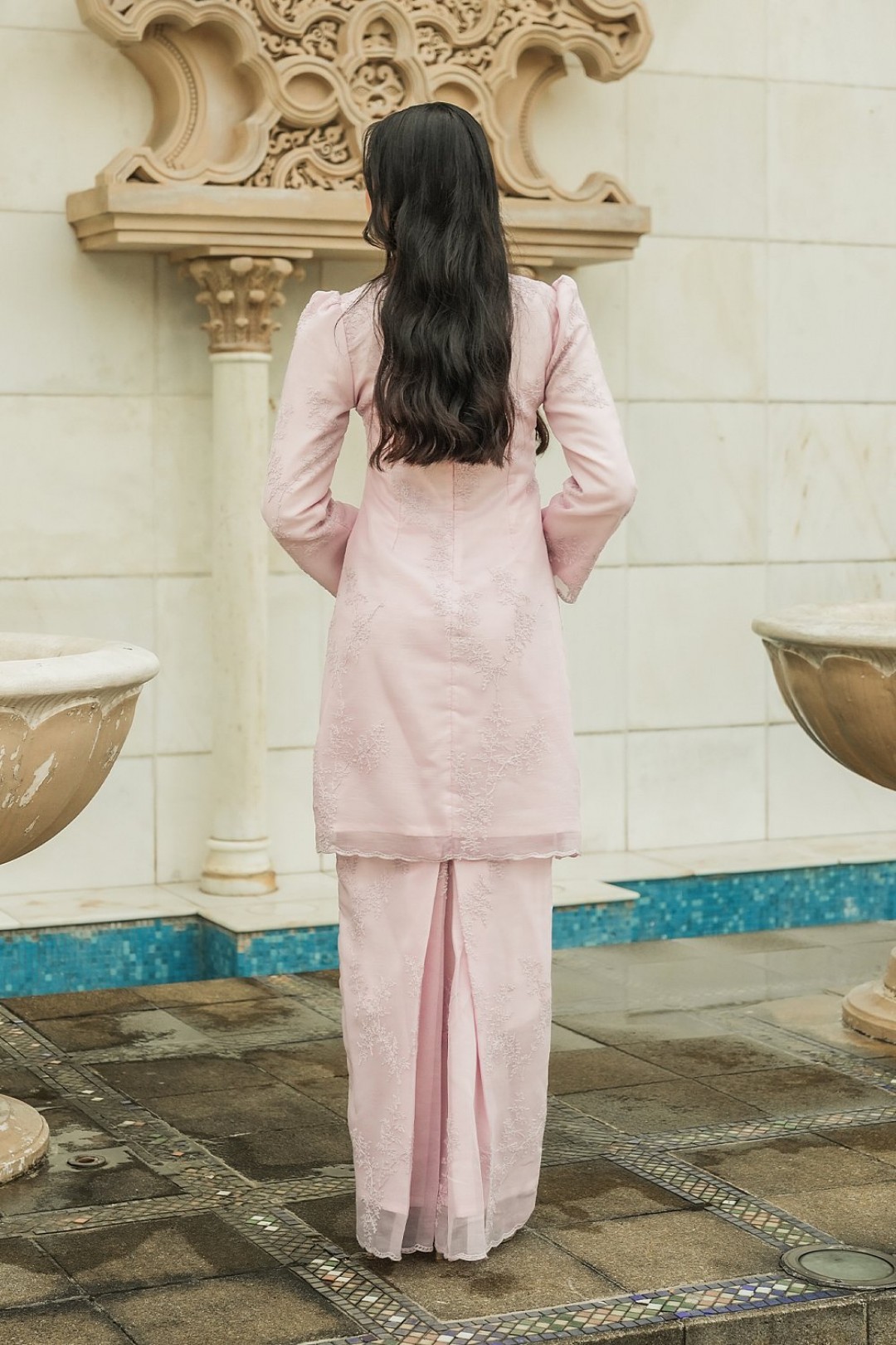 Melissa Kurung in Lavender
