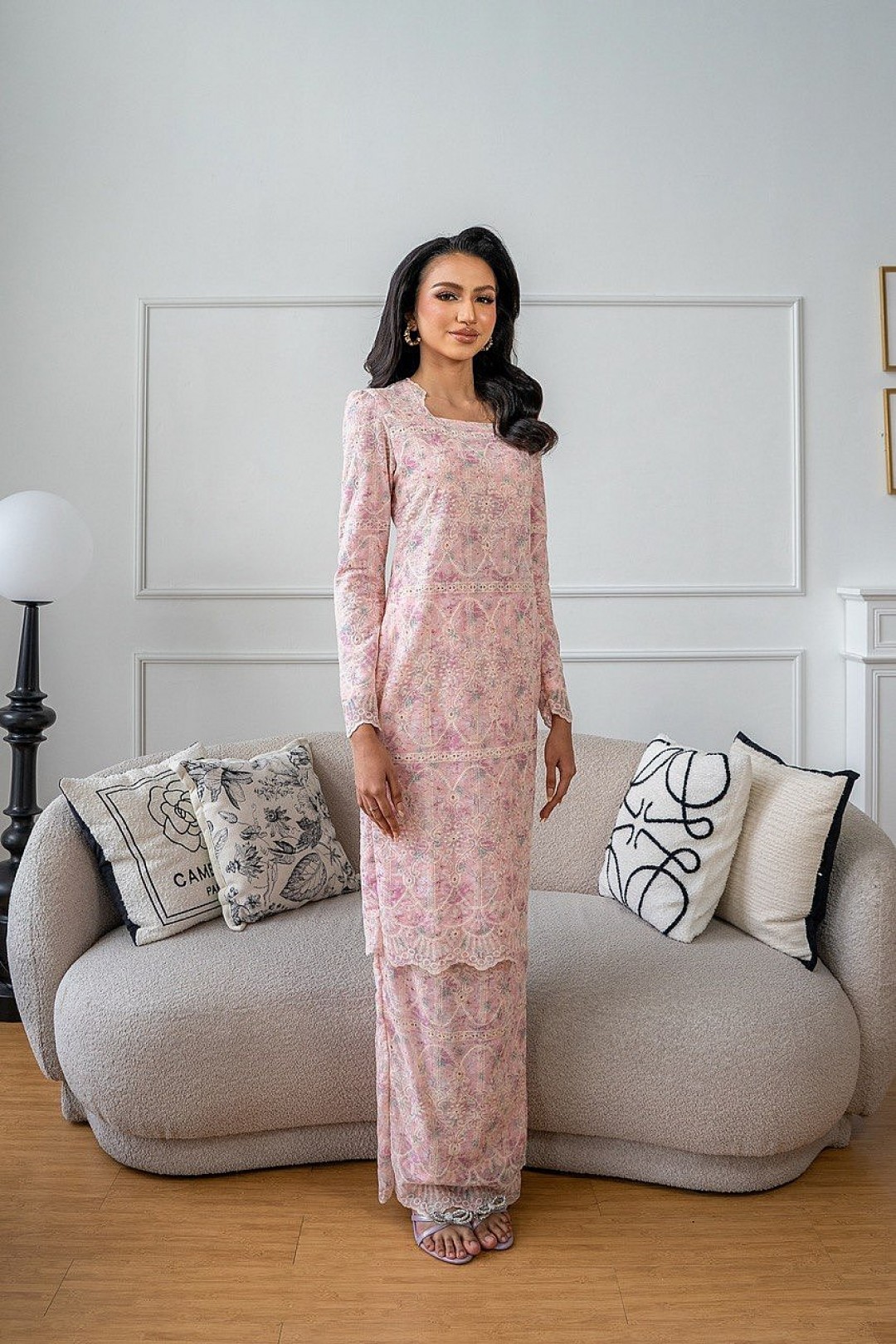 Sandra Kurung Modern in Soft Purple