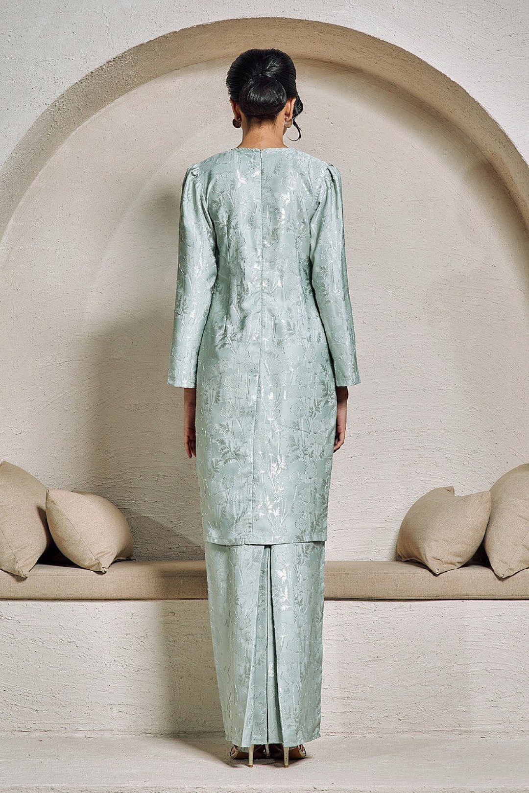 Adelia Kebaya in Sage Green