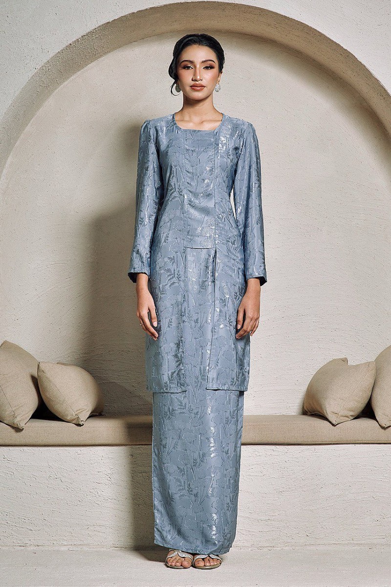Adelia Kebaya in Powder Blue