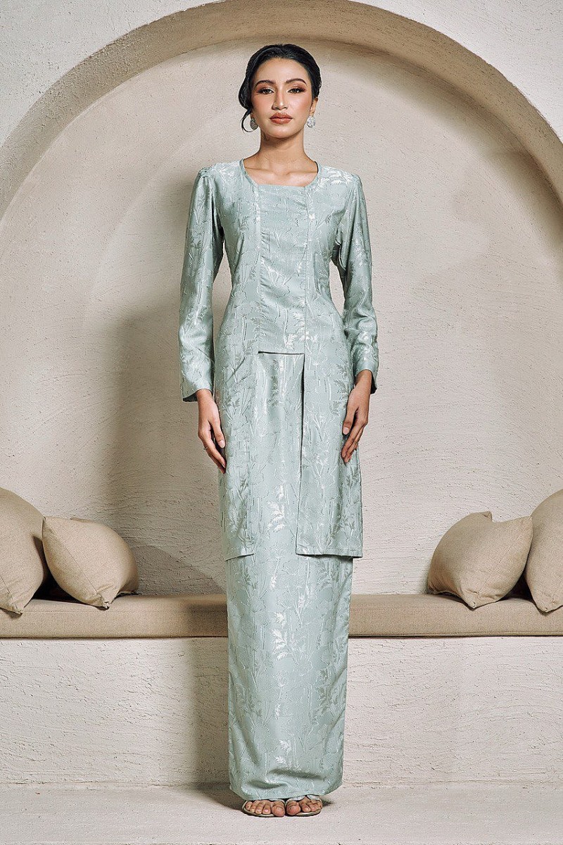 Adelia Kebaya in Sage Green