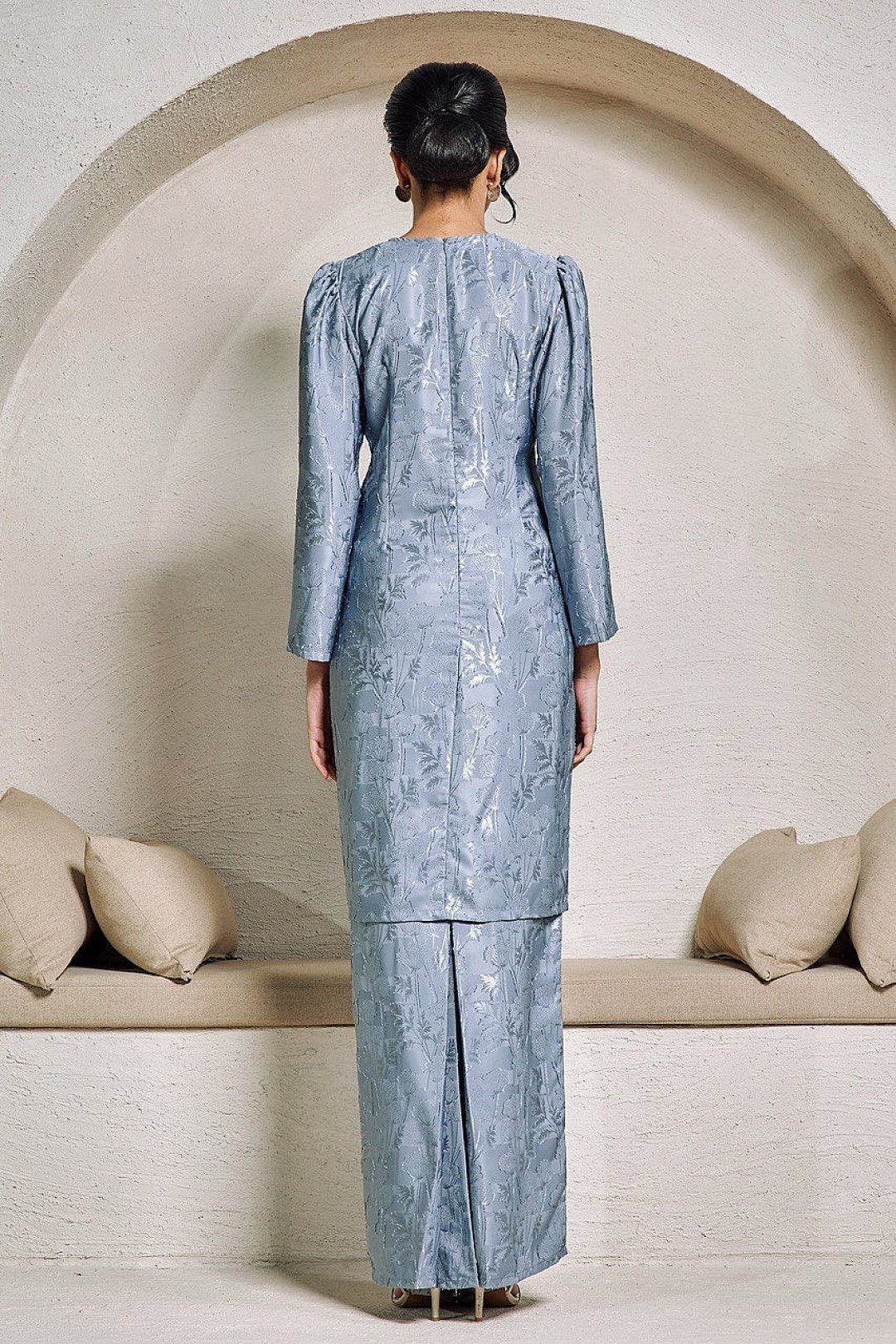 Adelia Kebaya in Powder Blue