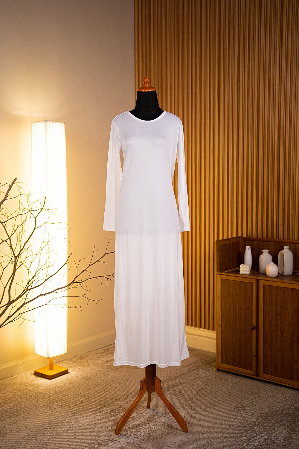 Inner Dress in White