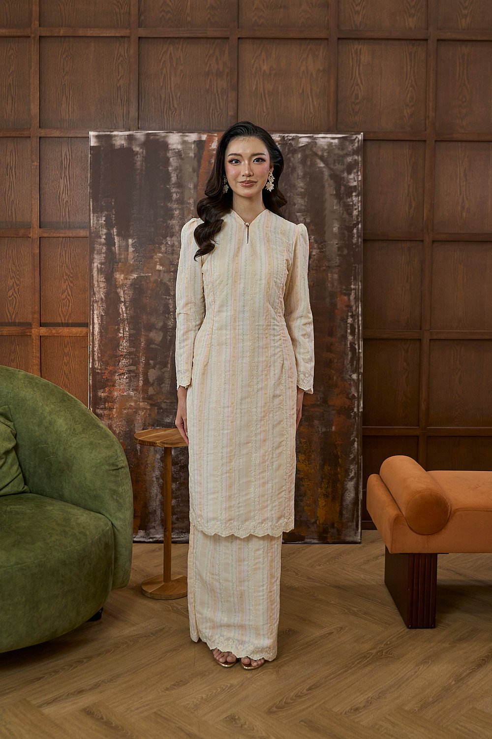 Ayana Kurung Modern in Yellow
